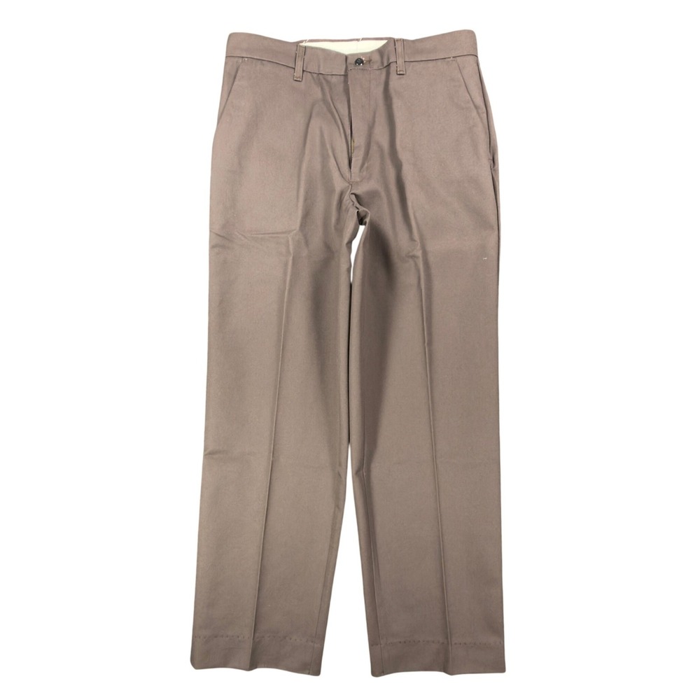 Red Kap 90s Vintage Work Pants Mens 34 Brown Twill Deadstock NWT